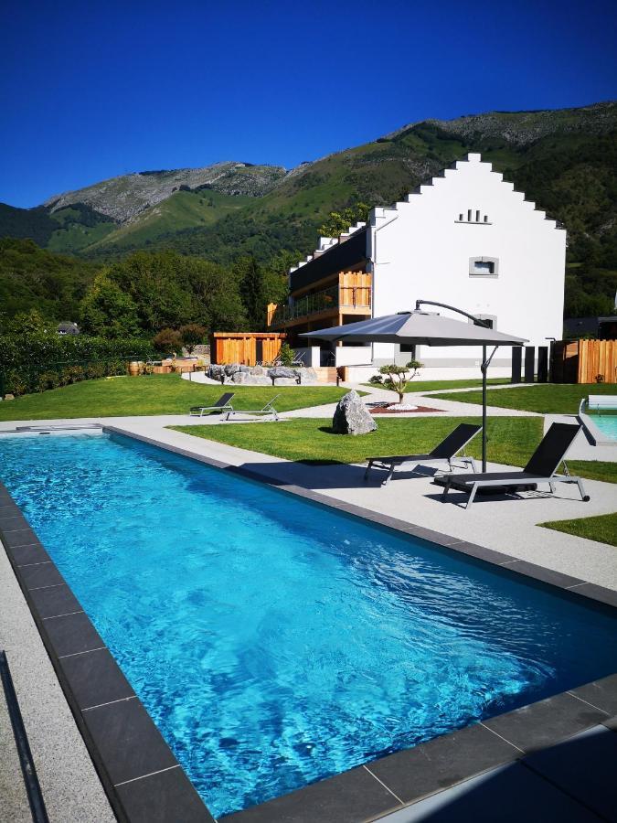 L'Argalyde Esprit Pyrenees Wellness & Cycling Apartamento Ayzac-Ost Exterior foto
