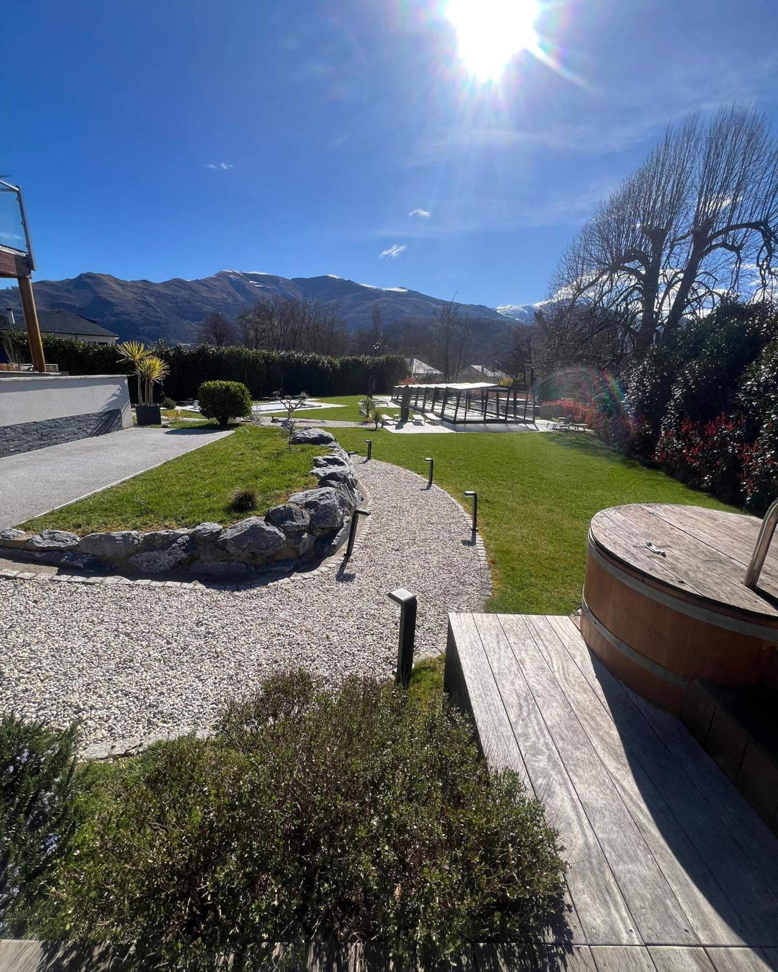L'Argalyde Esprit Pyrenees Wellness & Cycling Apartamento Ayzac-Ost Exterior foto